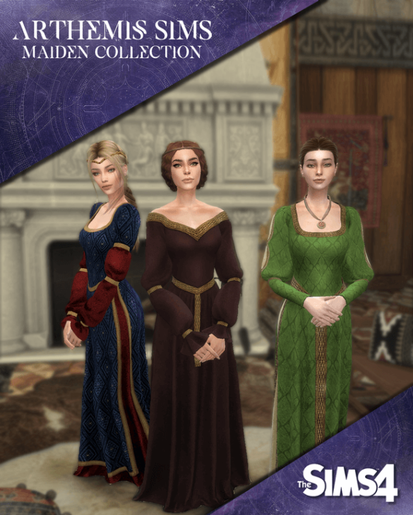 Three Medieval Dresses