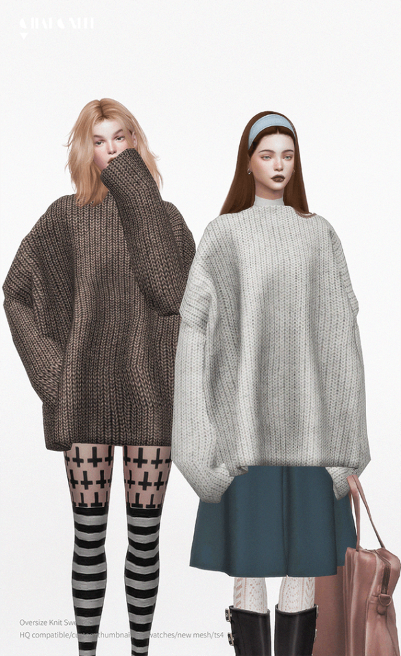 Oversize Knit Sweater