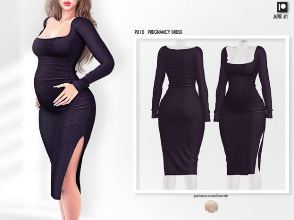PREGNANCY DRESS P210