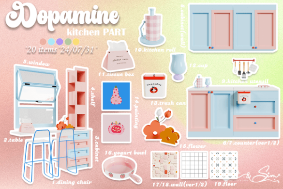 Dopamine Set(kitchen PART)