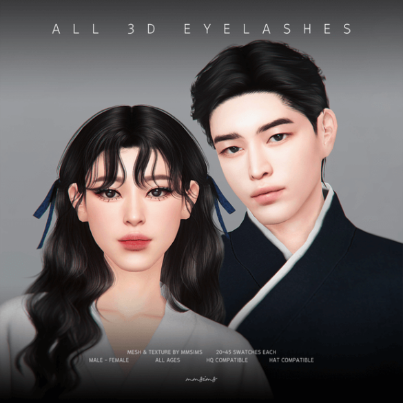 MMSIMS All 3D Eyelashes