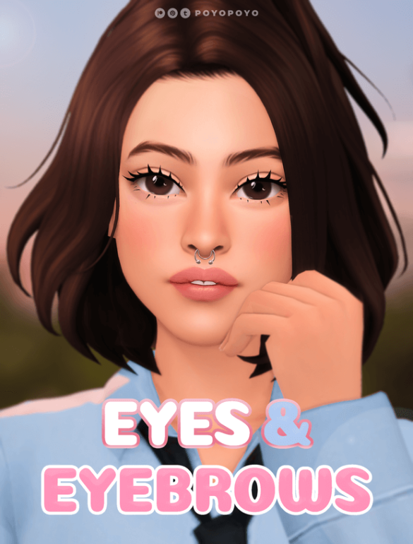 EYES & EYEBROWS SET Eye Details
