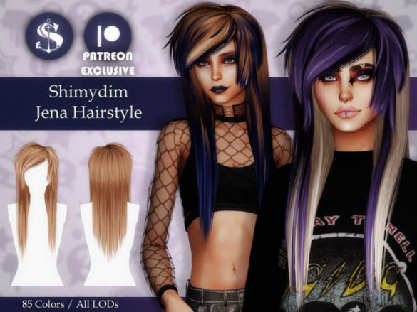 JENA HAIR + OMBRE + BICOLOR