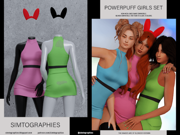 Powerpuff Girls Set