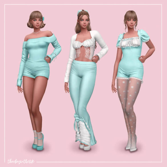 CHARMING SET - Daylifesims x Bluerose Collab