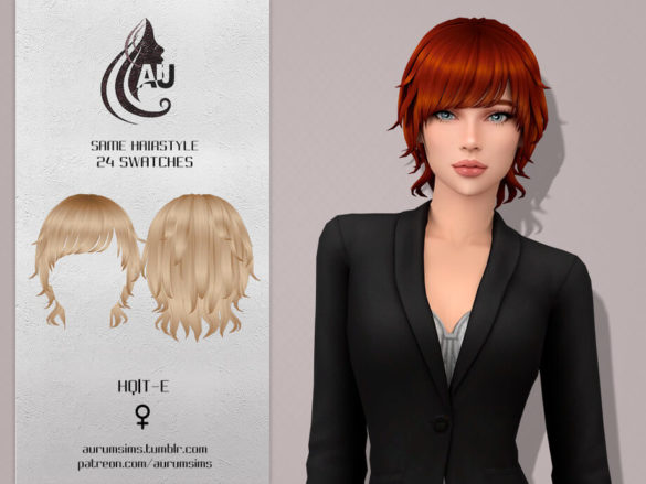 Same - short female hairstyle