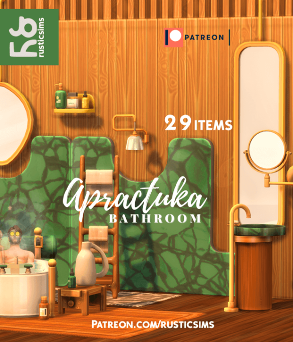 APRACTUKA BATHROOM SET