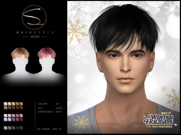 Short Male hairstyle 091223 Marius