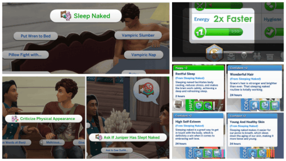 Sleep Naked Mod