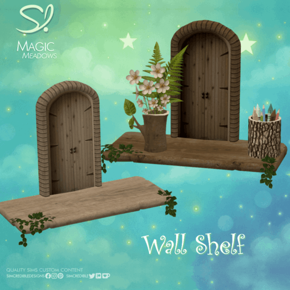 Magic Meadows Wall Shelf