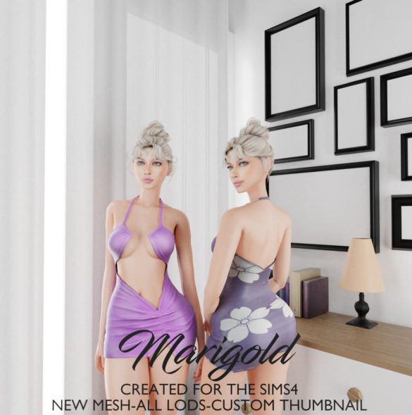 MARIGOLD TS4- GABRIELA MINI DRESS