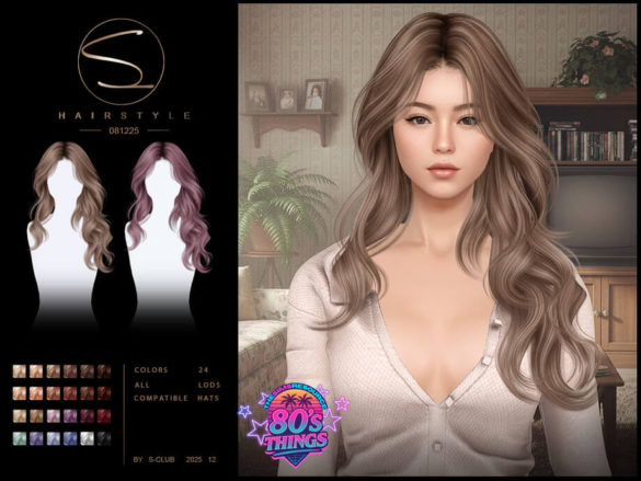 80's Things S-CLUB_081225_Retro wavy hairstyles
