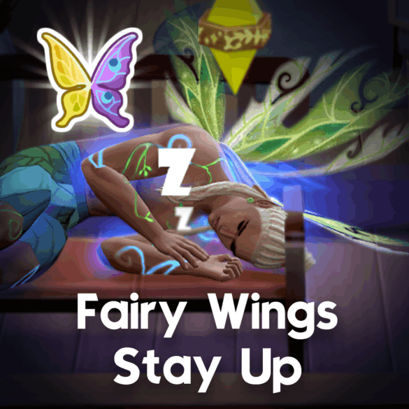 Fairy Wings Stay Up