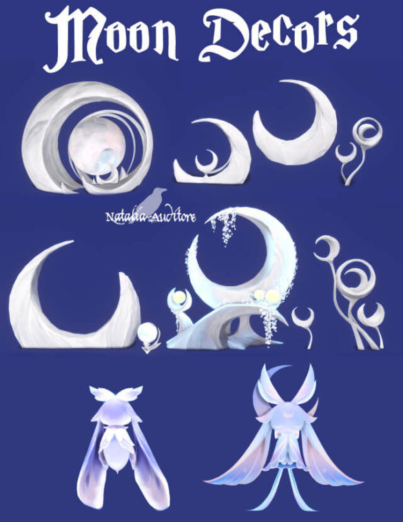 moon decors