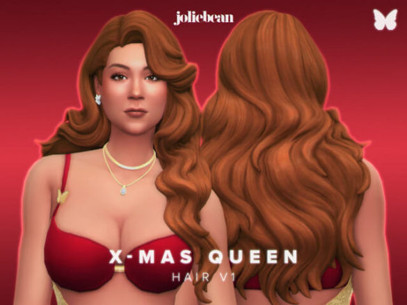 x mas queen hair v1 v2 by joliebean