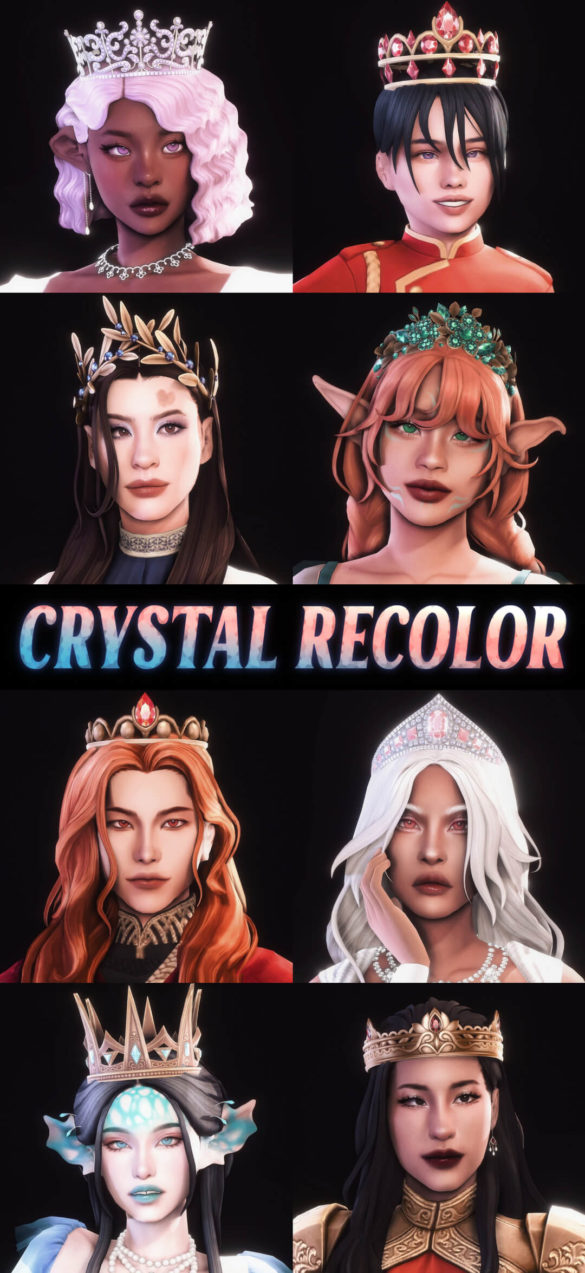Many crystals for everyone