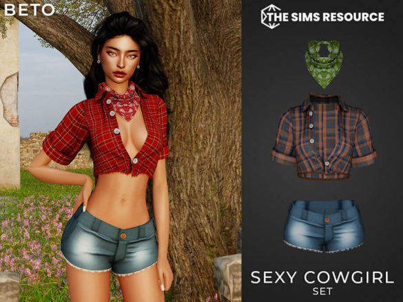 Sexy Cowgirl - Set
